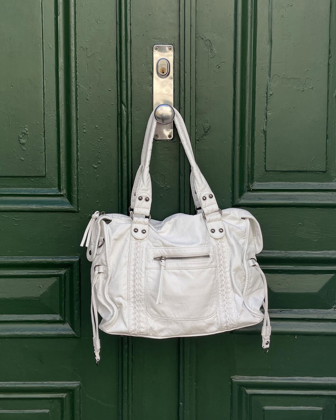Tanja Compact Vegan Leather Shoulder and Crossbody Bag – view 9