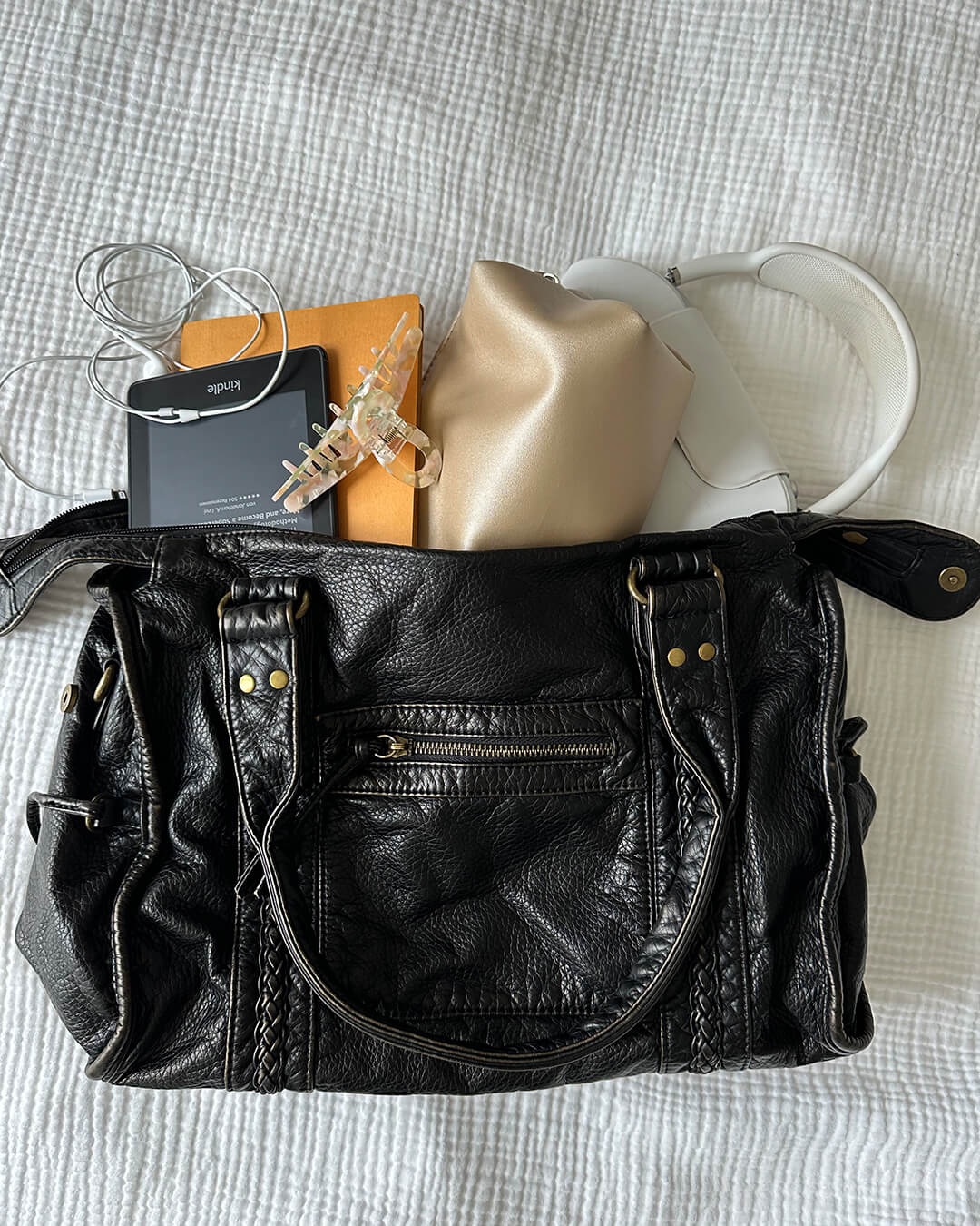 Tanja Compact Vegan Leather Shoulder and Crossbody Bag – view 4