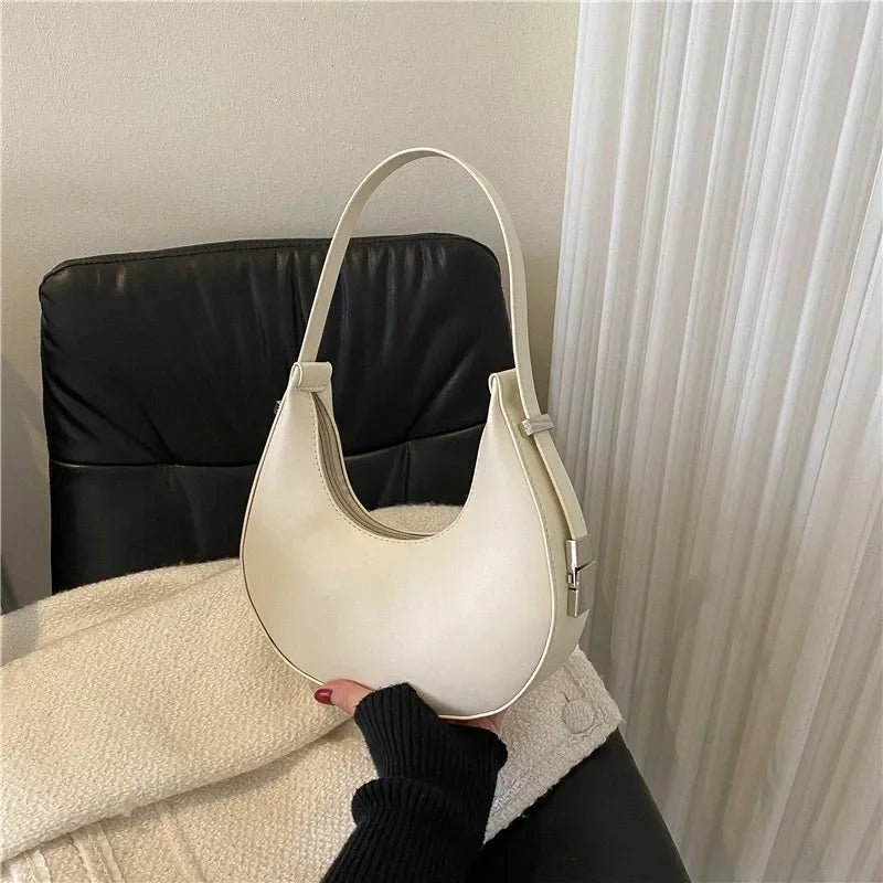 Tyla Lightweight Vegan Leather Hobo Shoulder Bag with Zip – view 7