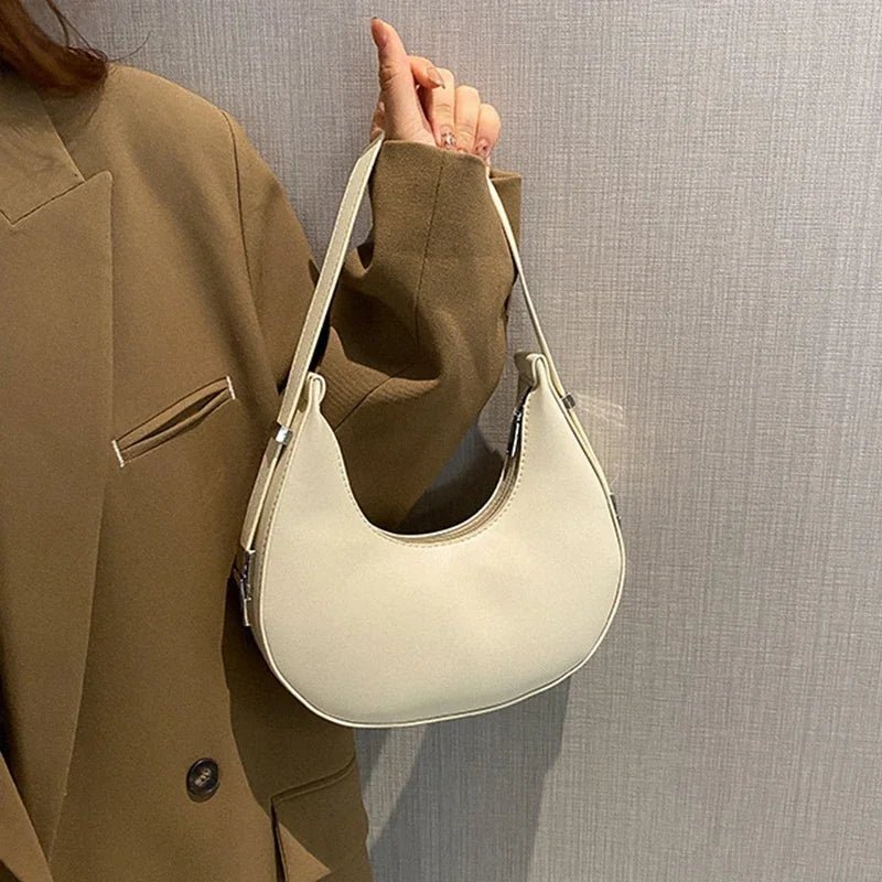 Tyla Lightweight Vegan Leather Hobo Shoulder Bag with Zip – view 4